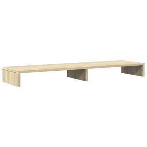 vidaXL N&auml;ytt&ouml;teline Sonoma-tammi 100x27x10 cm tekninen puu