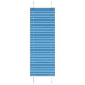 vidaXL Pliseerattu kaihdin sininen 40x100 cm kangas leveys 39,4 cm polyesteri