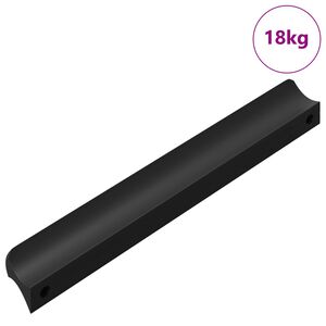 vidaXL Kahva 973 kpl Musta 106 x 7,4 x 15,5 mm Alumiini