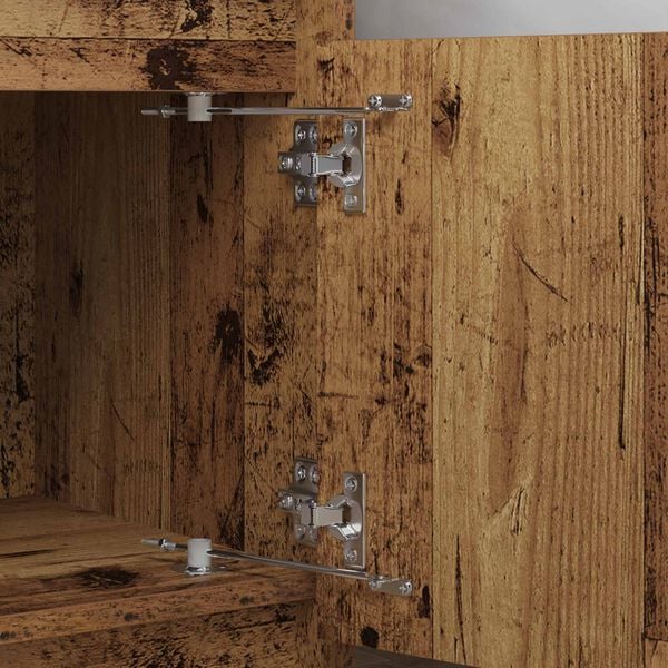 vidaXL Kannen tuki sarana 2 pcs Hopea 194 x 36 x 18 mm Rauta