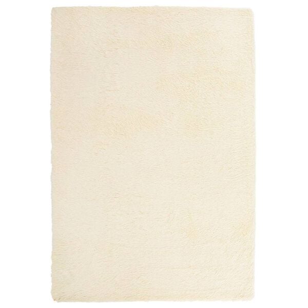 vidaXL Pörrömatto korkeanukkainen NAVARRA kerma 200x290 cm polyesteri
