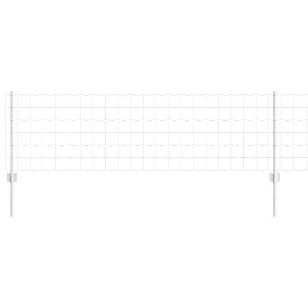 vidaXL Aita ja Tuki Hopea 0,6 x 10 m Ter&auml;s