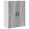 vidaXL Tiskipaneeli Kalmar Harmaa Sonoma 60 x 31 x 80 cm Tekninen puu