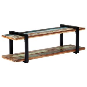 vidaXL TV-taso 130x40x40 cm kierr&auml;tetty puu