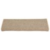 vidaXL Porrasmatot 15 kpl 65x21x4 cm tummanbeige suorakaiteen muotoinen reuna