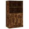 vidaXL Kaappi savutammi 60x35,5x103,5 cm tekninen puu