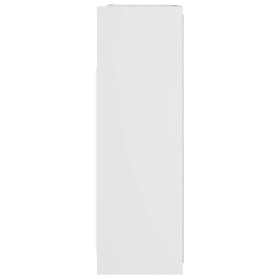 vidaXL Kylpyhuoneen peilikaappi valkoinen 62,5x20,5x64 cm tekninen puu