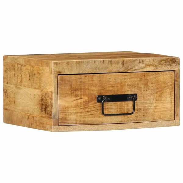 vidaXL Sein&auml;lle asennettavat y&ouml;p&ouml;yd&auml;t 2 kpl Massiivipuuta mangoa