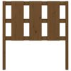 vidaXL Sängynpääty hunajanruskea 105,5x4x100 cm täysi mänty