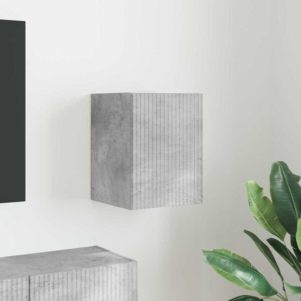 vidaXL TV-sein&auml;kaappi Betoni 30 x 31 x 40 cm Tekninen puu