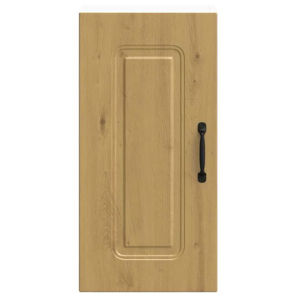 vidaXL Keitti&ouml;n sein&auml;kaappi Kalmar k&auml;sity&ouml;l&auml;inen tammi suunniteltu puu