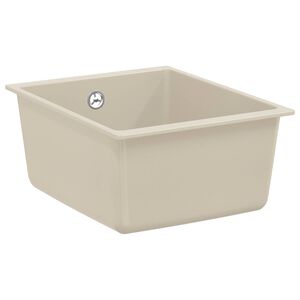 vidaXL Allas 80% kvartsia ja 20% hartsia 370 x 460 mm Beige