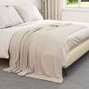 vidaXL Heittop&auml;&auml;llys 24 pcs Beige 200 x 150 cm Fleese