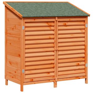 vidaXL Puutarhasuoja Ruskea 106 x 56 x 113,5 cm S&auml;teisen kuusipuu