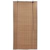 vidaXL Rullaverho bambu 80x220 cm ruskea