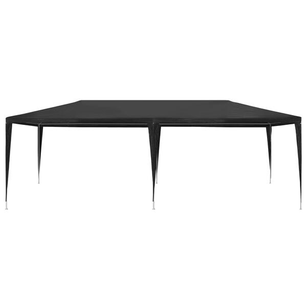 vidaXL Juhlateltta 3x6 m PE antrasiitti