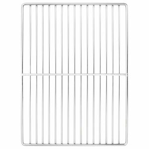 vidaXL Grilliritil&auml; 40 x 30 cm Ruostumaton ter&auml;s Hopea