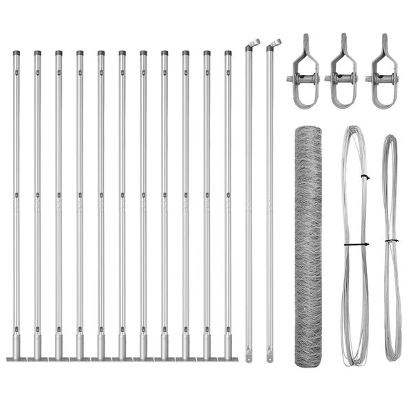 vidaXL Aitalatu Hopea 25 x 1,2 m (50 mm verkko) Ter&auml;s