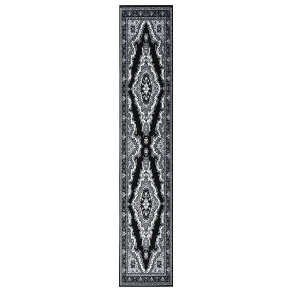 vidaXL K&auml;yt&auml;v&auml;matto BCF musta 60x500 cm