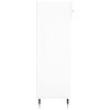 vidaXL Kenk&auml;kaappi valkoinen 60x35x105 cm tekninen puu