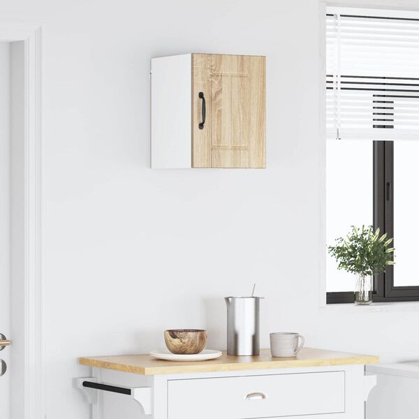 vidaXL Keitti&ouml;kaappi Lucca Sonoma-tammi 30 x 31 x 40 cm Tekninen puu