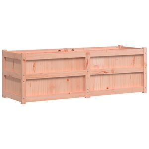 vidaXL Ulkokukkalaatikko 150x50x50 cm t&auml;ysi douglaskuusi