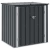 vidaXL Puutarhan s&auml;ilytyslaatikko Musta 101,5 x 82 x 100 cm Ter&auml;s
