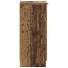 vidaXL Sivup&ouml;yt&auml; Vanha puu 30 x 30 x 70 cm Tekninen puu