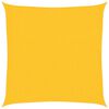 vidaXL Aurinkopurje 160 g/m&sup2; keltainen 3,6x3,6 m HDPE