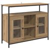 vidaXL Sivup&ouml;yt&auml; Artisan tammi 100 x 35 x 80 cm Tekninen puu