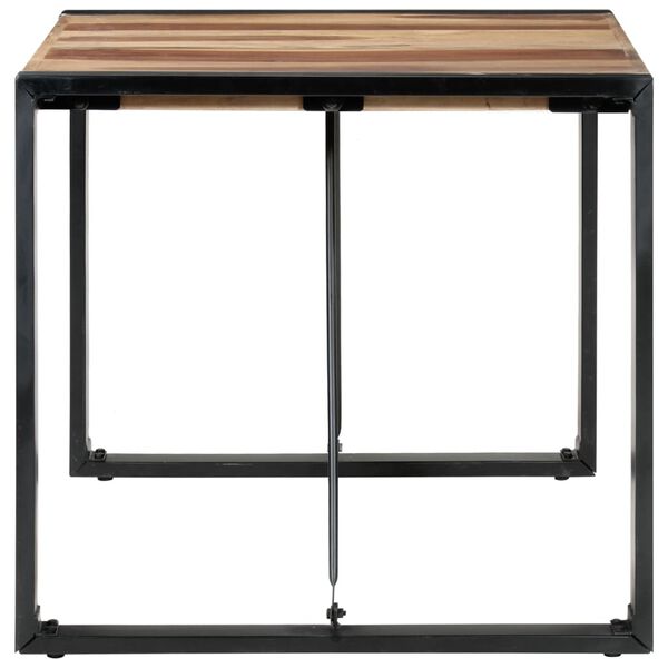 vidaXL Ruokapöytä 80x80x75 cm massiivipuu