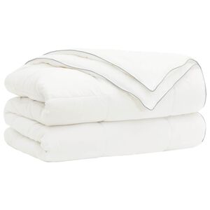 vidaXL Peitto TRIER 135x220cm 4 vuodenaikaa 140+220GSM valkoinen