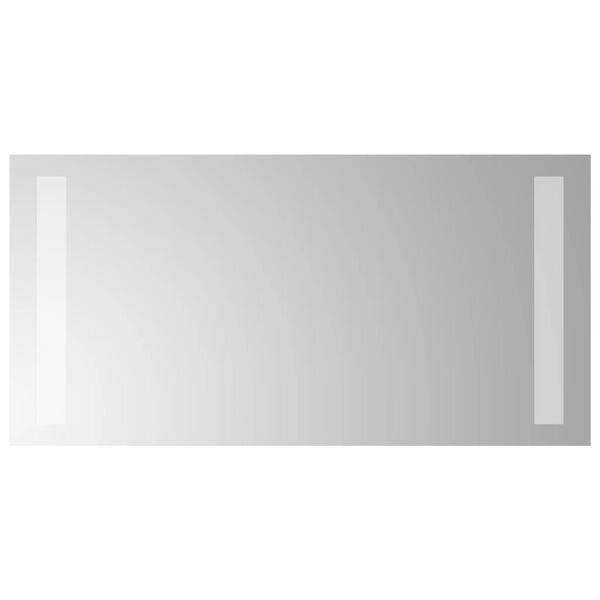 vidaXL Kylpyhuoneen LED-peili 20x40 cm