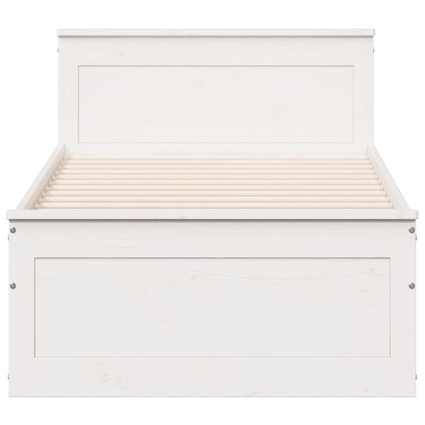 vidaXL S&auml;ngynrunko ilman patjaa p&auml;&auml;tylevyll&auml; 90x200 cm t&auml;ysi m&auml;nty