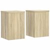 vidaXL Kasvitelineet 2 kpl Sonoma-tammi 20x20x30 cm tekninen puu