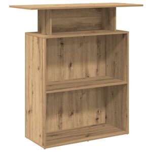 vidaXL Vastaanottop&ouml;yt&auml; k&auml;sity&ouml;l&auml;inen tammi 100x40x104 cm