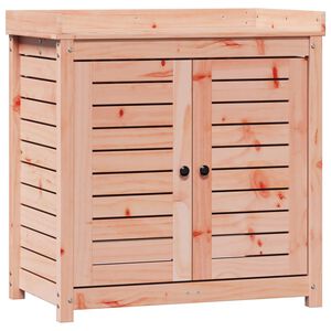 vidaXL Ruukutusp&ouml;yt&auml; hyllyll&auml; 82,5x50x86,5 cm t&auml;ysi Douglas kuusi