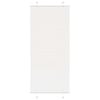 vidaXL laskostettu blind Valkoinen 85x200 cm Kankaan leveys 84,4 cm