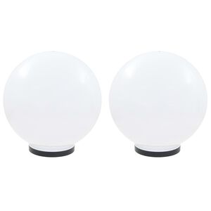 vidaXL LED-pallovalaisimet 2 kpl 40 cm akryyli