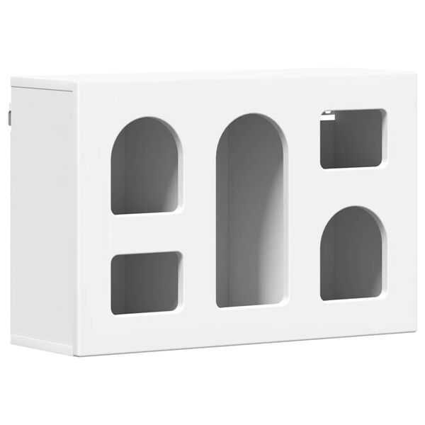 vidaXL Henkarikaappi hyllyll&auml; Valkoinen 60 x 20 x 40 cm Tekninen puu