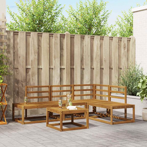 vidaXL Sohvasetti Luonnollinen