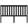 vidaXL S&auml;ngynp&auml;&auml;ty musta 166x6x101 cm t&auml;ysi m&auml;nty