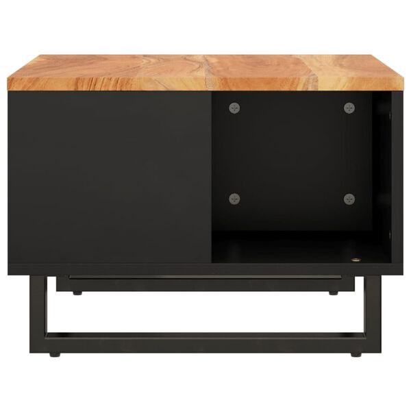 vidaXL Sohvapöytä 60x50x35 cm täysi akasiapuu