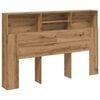 vidaXL P&auml;&auml;tykaapin p&auml;&auml;tykaappi Artisan Oak 180x19x103,5 cm Puu