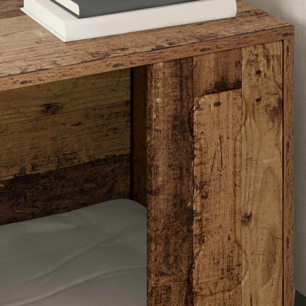 vidaXL Koirankoppi Vanha puu 44 x 42 x 49 cm Tekninen puu