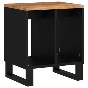 vidaXL Sivup&ouml;yt&auml; 40x31x46 cm t&auml;ysi akaasiapuu ja tekninen puu
