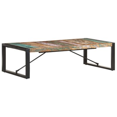 vidaXL Sohvapöytä 140x70x40 cm kierrätetty täyspuu