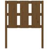 vidaXL Sängynpääty hunajanruskea 80,5x4x100 cm täysi mänty