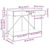 vidaXL Konsolipöytä Vanha Puu 100 x 39 x 78,5 cm Tekninen puu