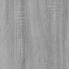vidaXL Kirjahylly harmaa Sonoma 86x25,5x140 cm tekninen puu